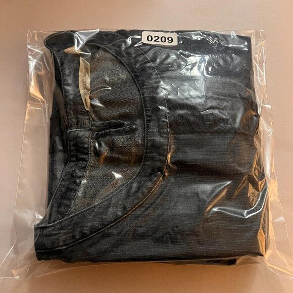 Soft Surroundings Blue Chambray Denim Embroidered Top - Picture 8 of 8